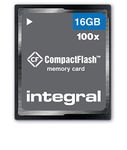 Integral INCF16GV2 16GB CompactFlash Card Designed for the Photography Enthusiasts, Durable and Reliable,Black