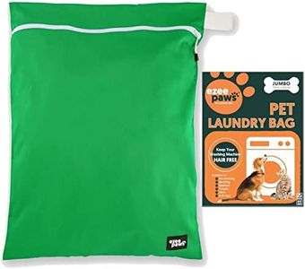 Ezee Paws Pet Laundry Bag for Washing Machine - 80cm x 75cm Jumbo Washing Bag for Laundry - Pet Hair Catcher Wash Bag with Zipper and Hanging Loop