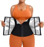 TrainingGirl Women Waist Trainer Trimmer Corset Weight Loss Tummy Wrap Workout Belt Sweat Belly Band Sports Girdle Sauna Suit