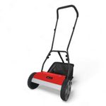 Fieldstar Push Manual Lawn Mower LMM350 for Home Garden with 5-Position Height Adjustment (with Grass Collector) 350mm