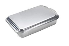 Nordic Ware Natural Aluminium Commercial Classic Metal Covered Cake Pan