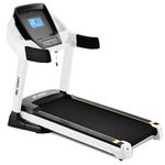 Durafit91™Ranger 7HP Peak BLDC Hydraulic Foldable Treadmill| Max Weight 150 Kg| Running Surface : L -1360mm & W -550 |18 Km/H Max Speed| 20-Auto Incline |Bluetooth Speaker | Wynd app