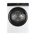 Haier HWD90-B14939 Freestanding Washer Dryer, 9kg/6kg Load, 1400RPM, White [Energy Class D]