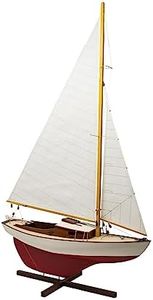 Midwest 997 - John Alden Sloop 1:16 Wooden Ship - 14.4" Long Sailing Boat to Assemble - Wood Model Kit for Adults to Build