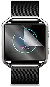 Superior ZRL Premium Soft TPU Full Cover Clear HD Screen Protector Guard for Fitbit Blaze