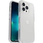 OtterBox Symmetry Clear Case for iPhone 13 Pro, Shockproof, Drop proof, Protective Thin Case, 3x Tested to Military Standard, Antimicrobial Protection, Clear, No Retail Packaging