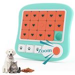 knitly Dog Puzzle Toys for Large Medium Small Smart Dogs, Interactive Dog Toys for Boredom and Stimulation, Dog Enrichment Toys with Squeak Design，Dog Treat Puzzle Gift for Fun Slow Feeder