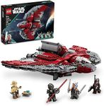 LEGO Star Wars Ahsoka Tano’s T-6 Jedi Shuttle Spaceship Toy - Star Wars Building Toys Set for Kids, Boys & Girls, Ages 9+ - Gift for Christmas for Fans - 4 Minifigures - 75362