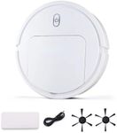 Forubar 2 in 1 Robot Vacuum Cleaner and Mop Combo, Sweeping Robot with Smart Sensor Protectio, Smart Quiet Robot Vacuum Mop, Tangle-Free Suction, for Hard Floors Pet Hair Carpets (White)