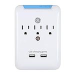 GE Pro 3-Outlet Extender with 2 USB