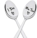 Wedding Gifts for Bride and Groom I Do Me Too Spoons Engagement Gifts for Couples Gifts for Boyfriend Girlfriend Marriage Gifts for Couple Promise Gifts for Him Her