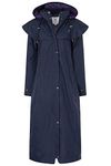 LightHouse Outback Womens Full Length Waterproof Raincoat (Nightshade, 16)