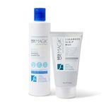 Sea Magik - Salicylic Acid Shampoo and Scalp Mask Set for Sensitive and Dry Scalp and Hair, Infused with Strengthening Seaweed, Long Lasting Hydration, Vegan, Cruelty Free (300ml + 150ml)