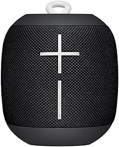 Ultimate Ears Wonderboom Portable Wireless Bluetooth Speaker, 360° Surround Sound, Waterproof, 2 Speaker Connection for Powerful Sound, 10 Hours Battery, Black