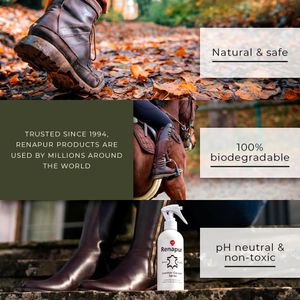 Renapur Leather Cleaner Spray, 250ml – Gentle Stain Remover