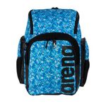 ARENA Spiky III Backpack 35 Unisex Travel Sports Gym Backpack for Men and Women, Training Gear Equipment Bag for Swimmers, 35 Liters, Pool Tiles