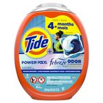 Tide Power Pods Laundry Detergent Pacs with Febreze Sport, Febreze Freshness with Sport Odor Defense, 2.06 kg, 45 Count