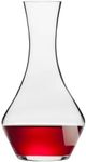 Krosno Wine Decanter, Essence Collection, 25 oz (750 ml), Premium Handcrafted Crystal Glass, Elegant Wine Carafe, Ideal for Red Wine Aeration, European Craftsmanship