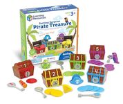 Learning Resources LER6080 Sorting Surprise Pirate Treasure, Sorting & Matching Skills Toy, Ages 3+