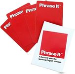 Phrase It English Learning Card Game and ESL Book for Teaching and Classroom Activities - Includes Teacher Instructions and a Phrasal Verb Dictionary