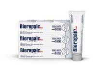 Biorepair Plus Pro White Toothpaste for Restoring Teeth Whiteness-200mg/g microRepair Fluoride Free Hydroxyapatite Toothpaste – Prevents Tartar and restores Teeth Natural Whiteness (Pack of 3)