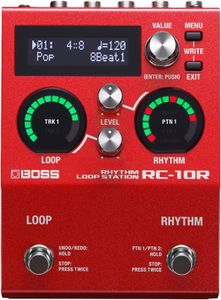 BOSS RC-10R Rhythm Loop Station Pedal – Drum Machine & Looper