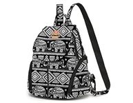 Bonmaro® Doro Backpack for Women and Girls | Casual | Travel | College | Work | Daypack | Tuition| Office | Birthday | Gift | (Ethnic)