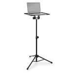 TIGER LEC7-BK Laptop or Projector Stand Height Adjustable with Tripod Legs Black