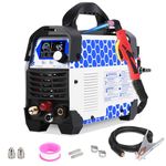 Reboot Plasma Cutter 230V, 1/2" Clean Cut IGBT Inverter, 45Amps Non‑Touch Pilot Arc Portable Metal Cutting Machine with Torch & Tips - 2026 Upgraded (Pre-Installed Air Regulator)