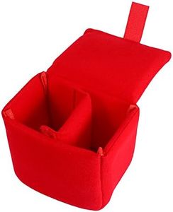 Bolsa de la cámara DLSR Acolchada a Prueba de Golpes Cámara Plegable Insertar Bolso de protección Bolsa de la cámara Accesorio Bolsa para fotografiar Negro, Rojo, Naranja, Azul