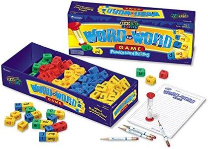 Learning Resources Word for Word Phonics Game, Word Building Game, 2-4 Player, Ages 7+