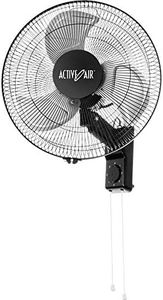 Hydrofarm Active Air ACFW16HDB Heavy-Duty 16 Inch 3 Speed Metal Wall Mount Tilting Fan