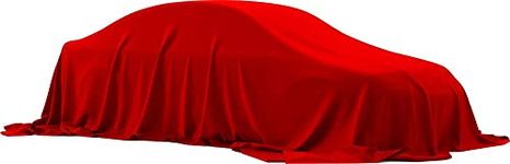 PROTEGO Universal Vehicle Reveal Launch Cover | Wrinkle-Resistant Silky Fabric | 180 GSM Poly-Spandex Material | Suitable for All Hatchback, SUV's & Sedan (Red)