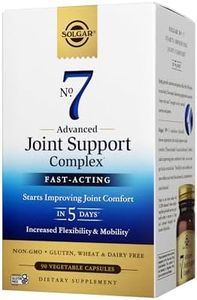 Solgar No. 7, 90 Vegetable Capsules - Joint Support & Comfort - Increased Mobility & Flexibility - Supplement for Men & Women - with Ester-C Vitamin C - Gluten Free, Non-GMO, Dairy Free - 90 Servings