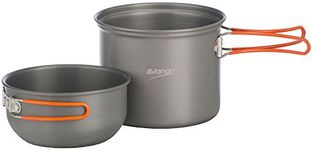 Vango Hard Anodised Cook Kit-Grey, 1 Person