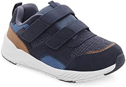 Stride Rite Boy's M2P Brighton-Adapt Athletic Sneaker Navy 6 X Wide