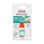 KISS Powerflex Max Speed Fake Nail Glue, Flex Formula for Ultra Hold of False Nails, Instantly Repairs Breaks and Tears, Packaging may vary