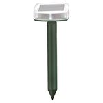 Ener-G+ EN656-2 Solar Powered Mole and Gopher Repeller for Moles, Voles and Gophers (2 Pack), Green