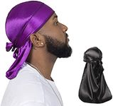 ForceWave 2 Pieces Silky Durag Pack