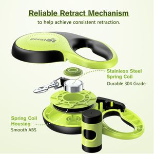 Pecute Retractable Dog Leash, 8m – Heavy Duty Pet Lead