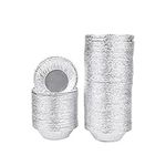 QtthZZr Jelly Roll Pan 100pcs Disposable Aluminum Foil Tart Pan Mini Pot Plate Tray Pan Bake Pie Tart Tin Airbake