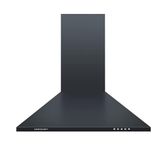 Cookology CH600BK 60cm Chimney Cooker Hood in Black | Kitchen Extractor Fan