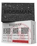Bossman Men's Bar Soap 4 in 1 Beard