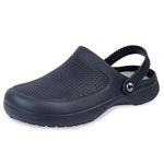 Lakeland Active Men's Wigton Clogs - Oxford Blue - 10 UK