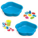 Plastic Sandbox With Lid