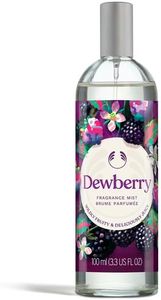 The Body Shop Dewberry Fragrance Mist (1x 100ml) Refreshing Body Spray with Fruity and Floral Scent, Lightweight Daily Fragrance with Jasmine and Musk, Vegan Certified Nostalgic Classic