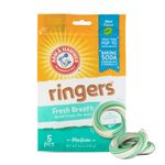 Arm & Hammer for Pets Ringers Dental Treats for Dogs | Dental Chews Fight Bad Dog Breath, Plaque & Tartar Without Brushing | Fresh Mint Flavor, 5 Count