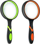 Leffis 2 Pack 10X Magnifying Glass 