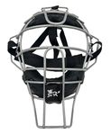 Jadekylin Baseball &t Softball Catcher's mask (Black & Silver)