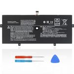 L15M4P23 L15C4P22 Laptop Battery Compatible with Lenovo Ideapad Yoga 910-13IKB 910-131KB 80VF 80VG, Yoga 5 Pro Series L15M4P21 L15C4P21 5B10L22508 5B10L46105 2ICP4/56/130-2 [7.68V 78Wh 4-Cell]